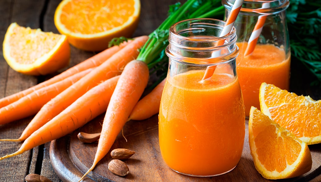 Suco de Laranja com Cenoura