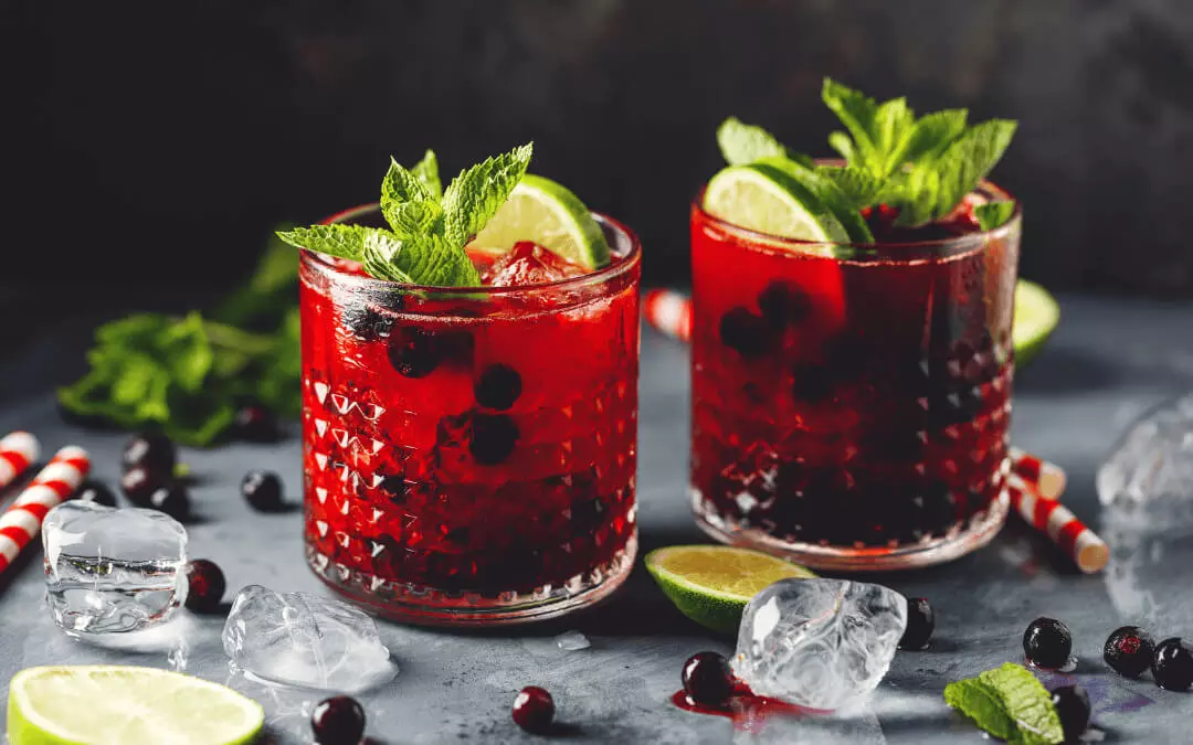 Mojito de Frutas Vermelhas