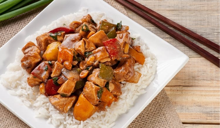 Receita Frango Xadrez