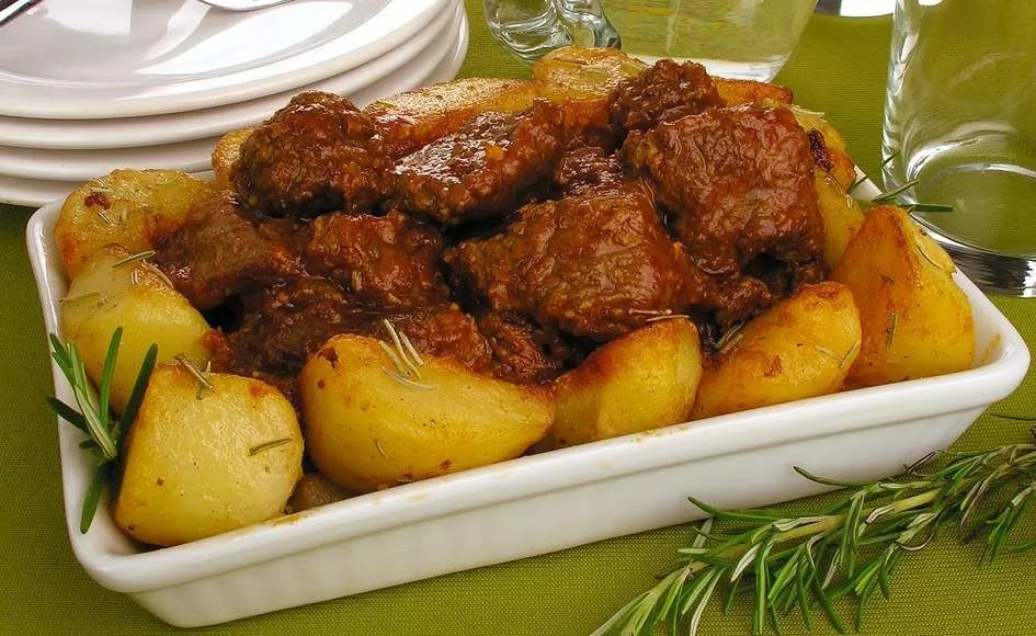 Carne de Panela com Batatas