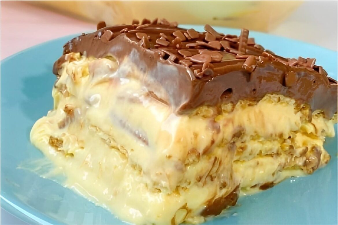 Pavê de Maracujá com Chocolate